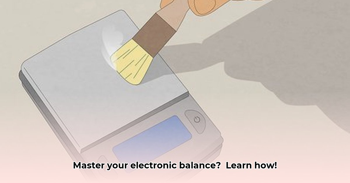 electronic-balance-calibration-techniques
